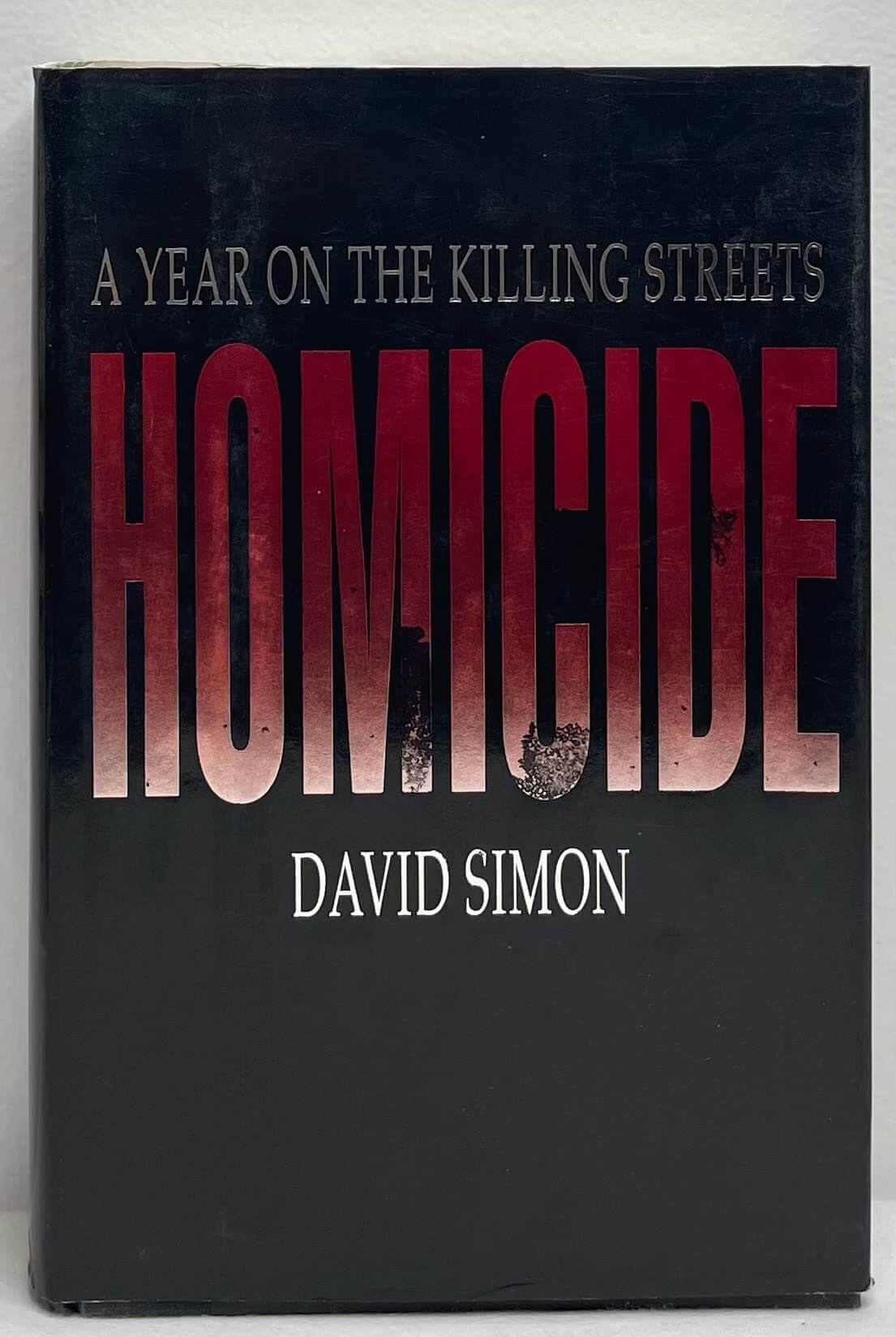 Homicide: A Year on the Killing Streets used book depot