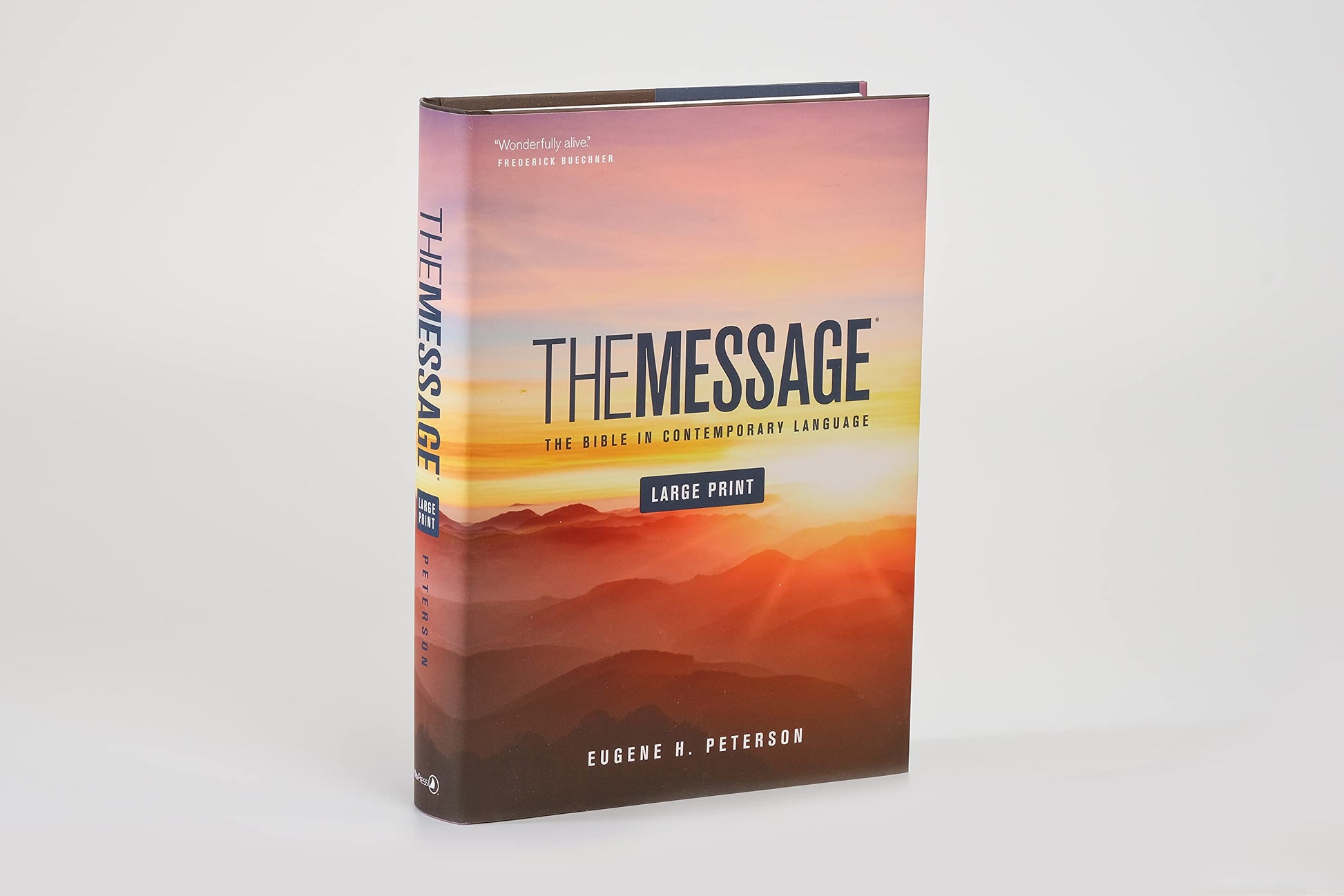 The Message Large Print (Hardcover): The Bible in Contemporary Language used book depot