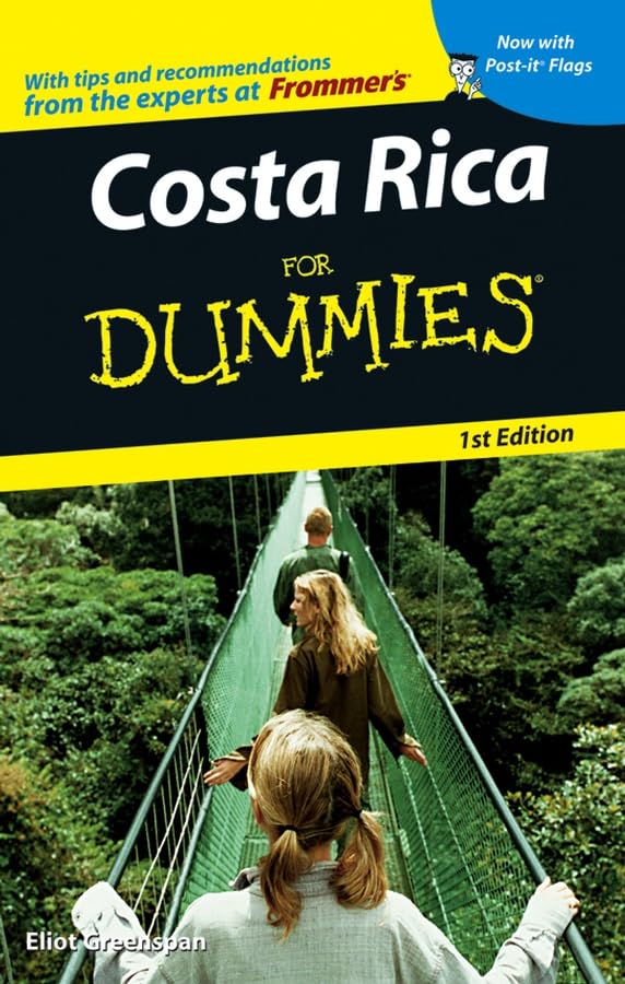Costa Rica For Dummies (Dummies Travel) used book depot