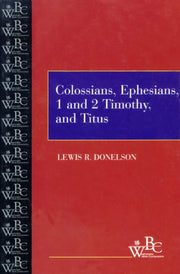 Colossians, Ephesians 1 and 2 Timothy and Titus used book depot