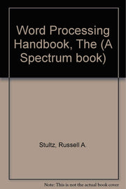 The Word Processing Handbook used book depot