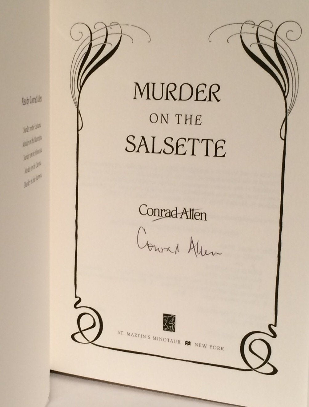 Murder on the Salsette: A Mystery (Shipboard Detectives Masefield) used book depot