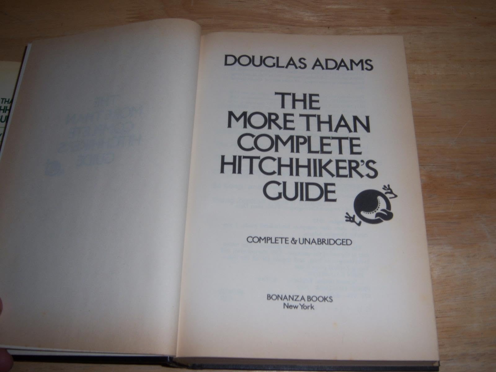 The More Than Complete Hitchhikers Guide used book depot