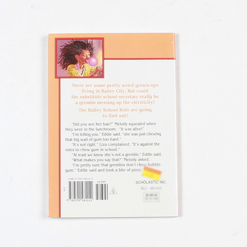 Gremlins Don't Chew Bubble Gum (The Bailey School Kids, Book 13) (Adventures of the Bailey School Kids) used book depot