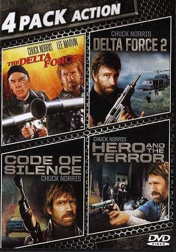 Delta Force / Delta Force 2 / Code of Silence / Hero and the Terror used book depot