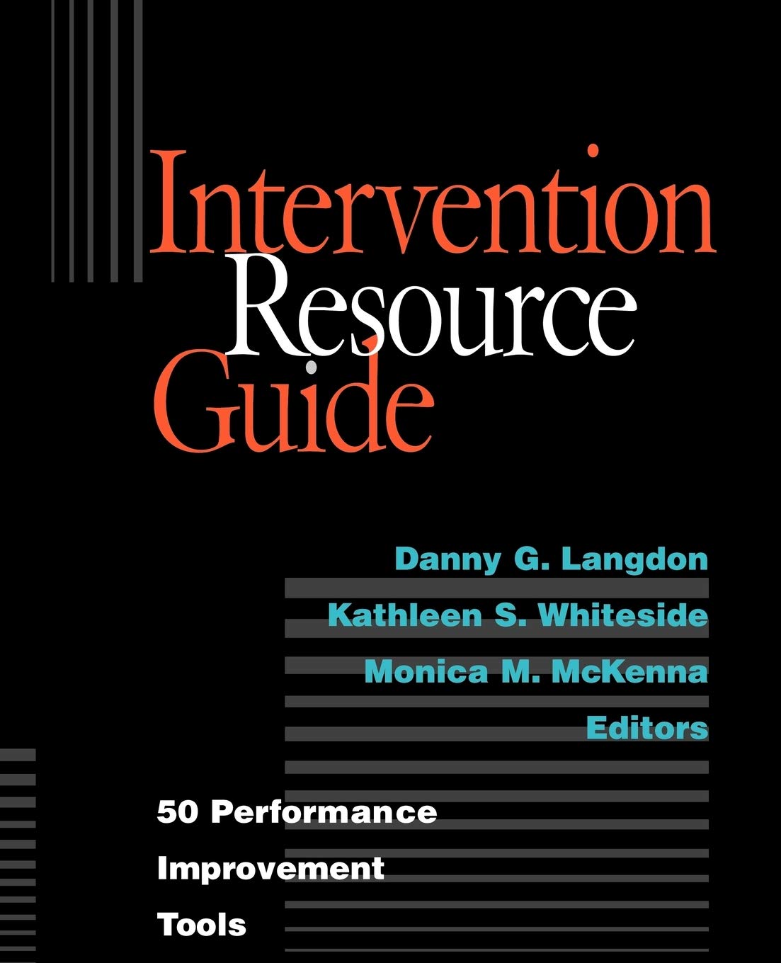 Intervention Resource Guide: 50 Performance Improvement Tools used book depot