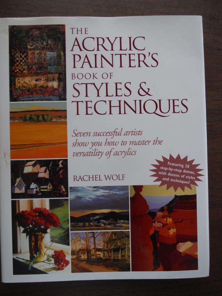 The Acrylic Painter's Book of Styles & Techniques used book depot