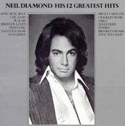 Neil Diamond - His 12 Greatest Hits used book depot