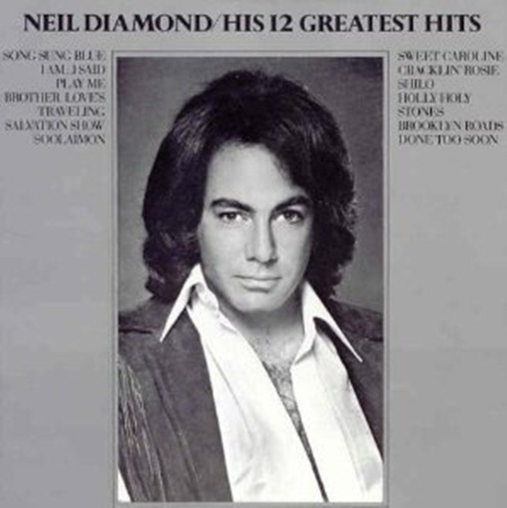 Neil Diamond - His 12 Greatest Hits used book depot