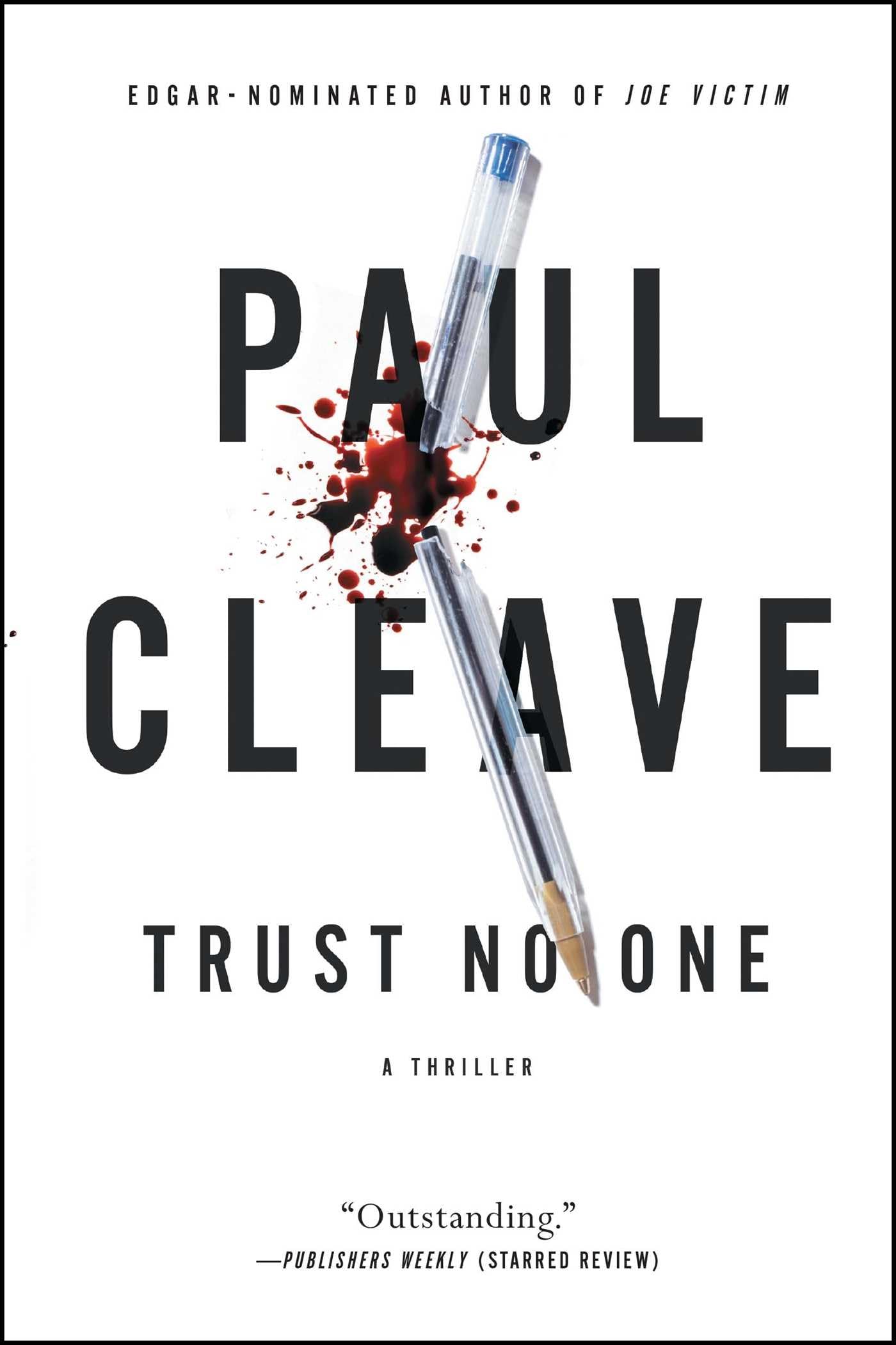 Trust No One: A Thriller used book depot