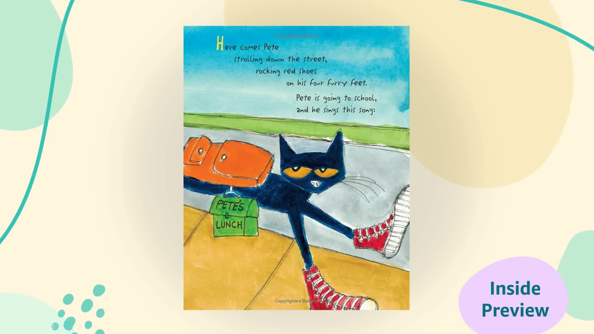 Pete the Cat: Rocking in My School Shoes: A Back to School Book for Kids used book depot