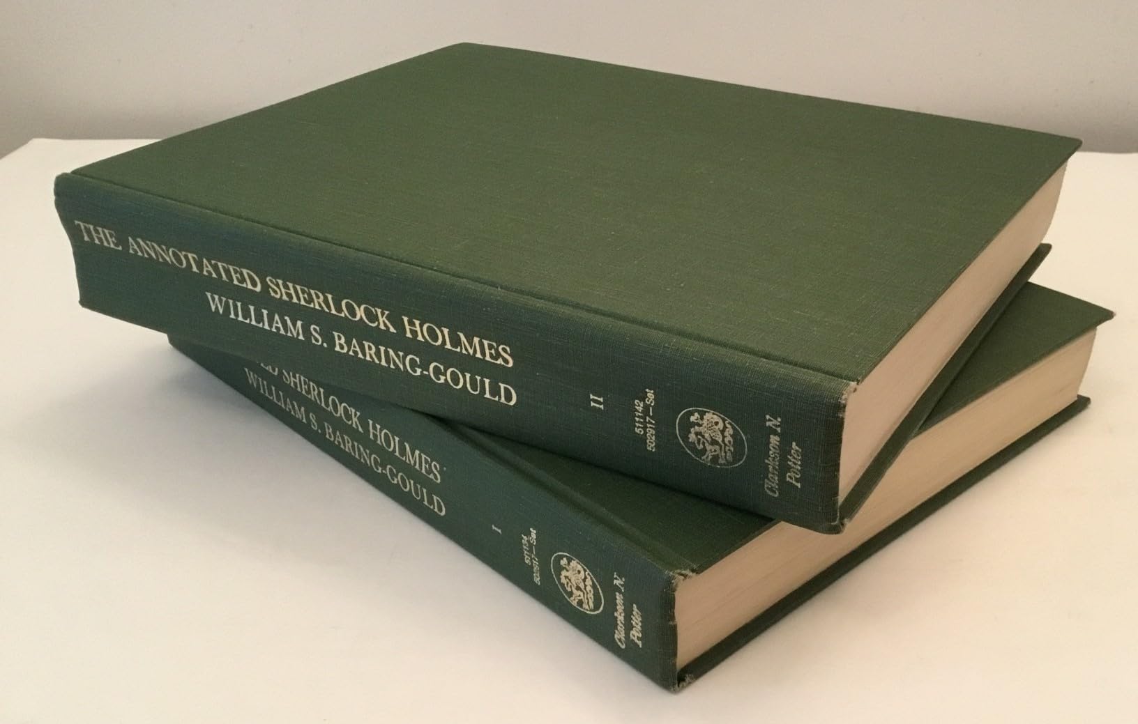 The Annotated Sherlock Holmes: The Four Novels and the Fifty-Six Short Stories Complete (2 Volume Set) used book depot