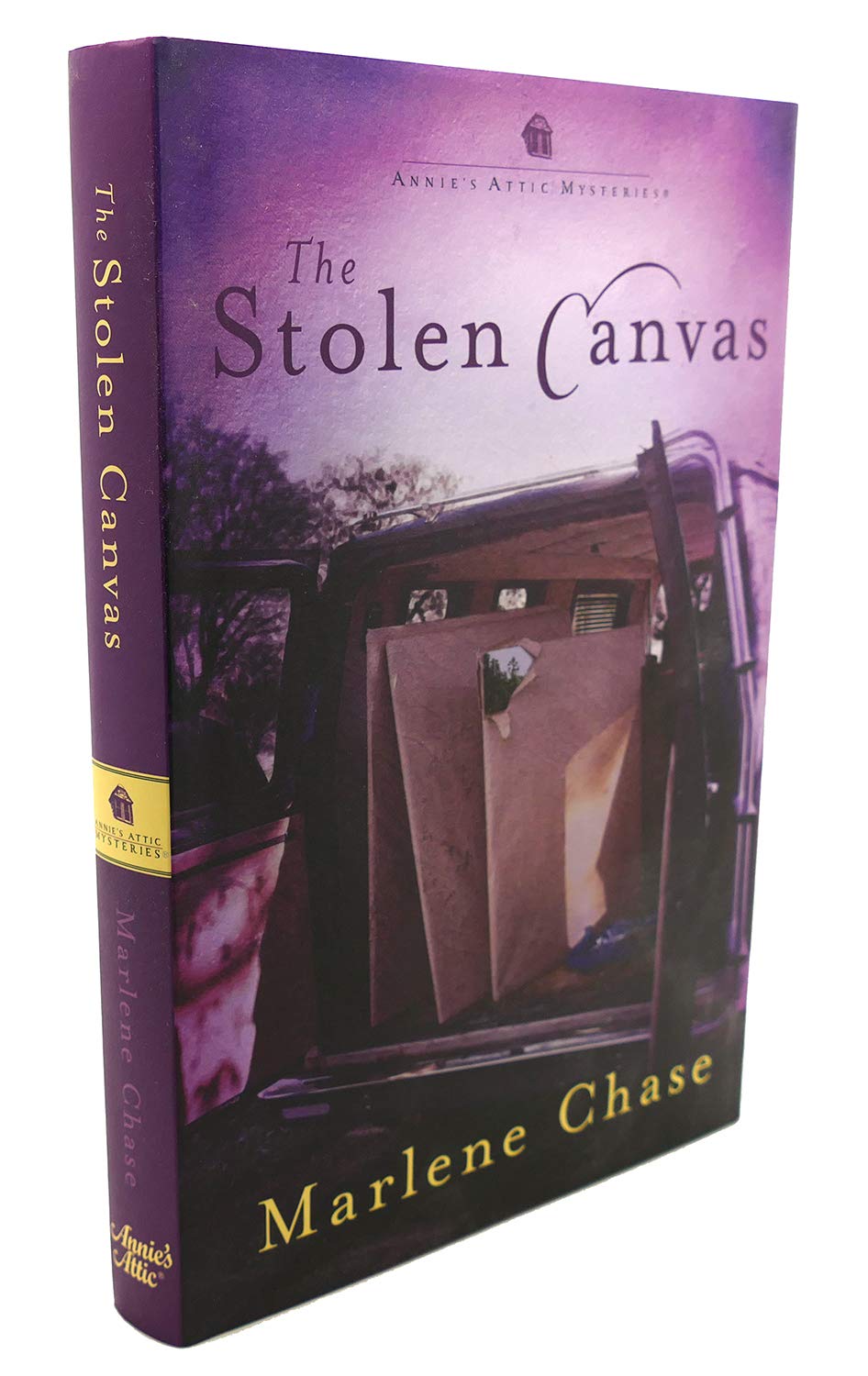 The Stolen Canvas (Annie's Attic Mysteries) used book depot