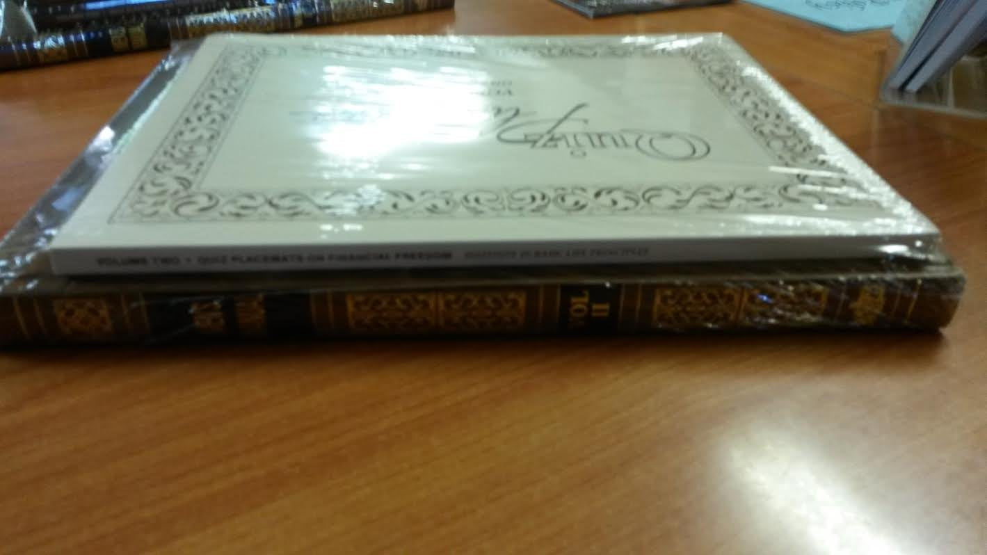 Men's Manual, Vol. 2 / Quiz Placemats on Financial Freedom, Vol. 2 used book depot