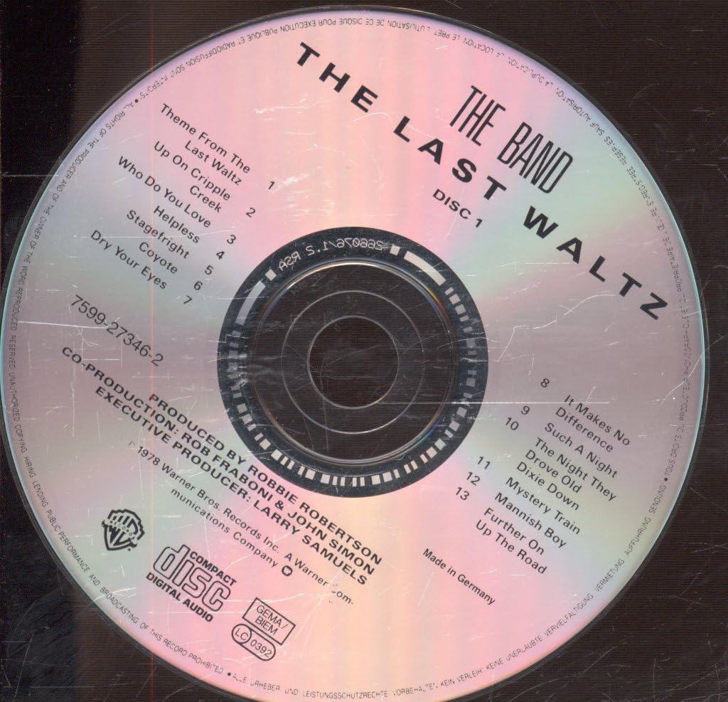 The Band Last Waltz used book depot