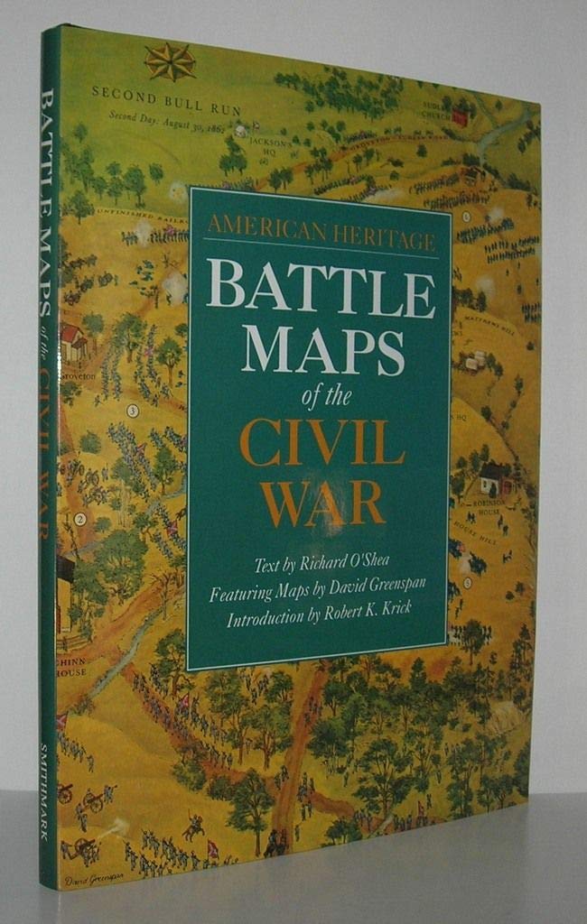 Battle Maps of the Civil War (American Heritage) used book depot