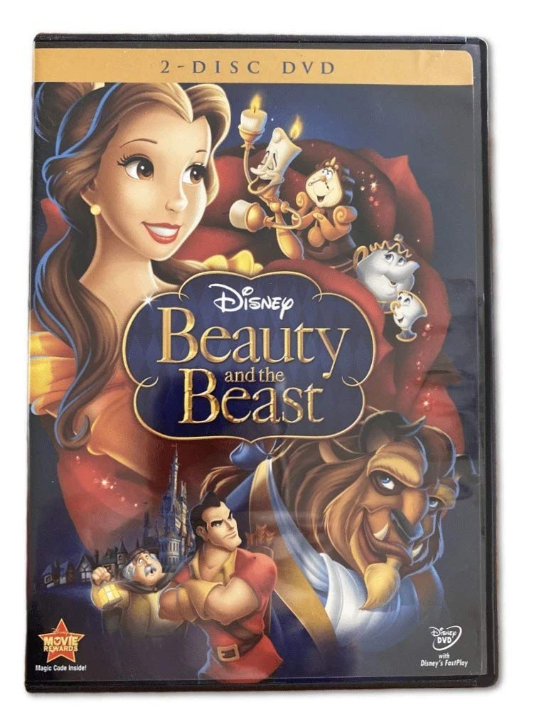 Beauty and the Beast (DVD, 2010, 2-Disc Set, Diamond Edition) used book depot