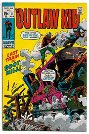 The Outlaw Kid #5 - Marvel Comic 1971 used book depot
