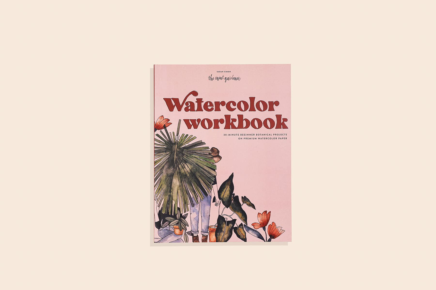 Watercolor Workbook: 30-Minute Beginner Botanical Projects on Premium Watercolor Paper (Watercolor Workbook Series) used book depot