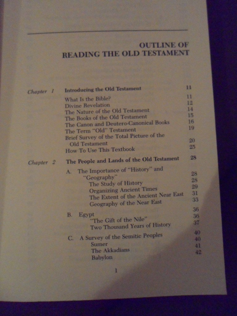 Reading the Old Testament: An Introduction