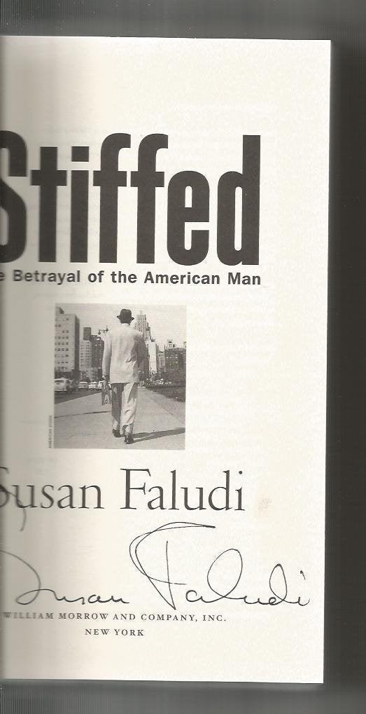 Stiffed: The Betrayal of the American Man used book depot