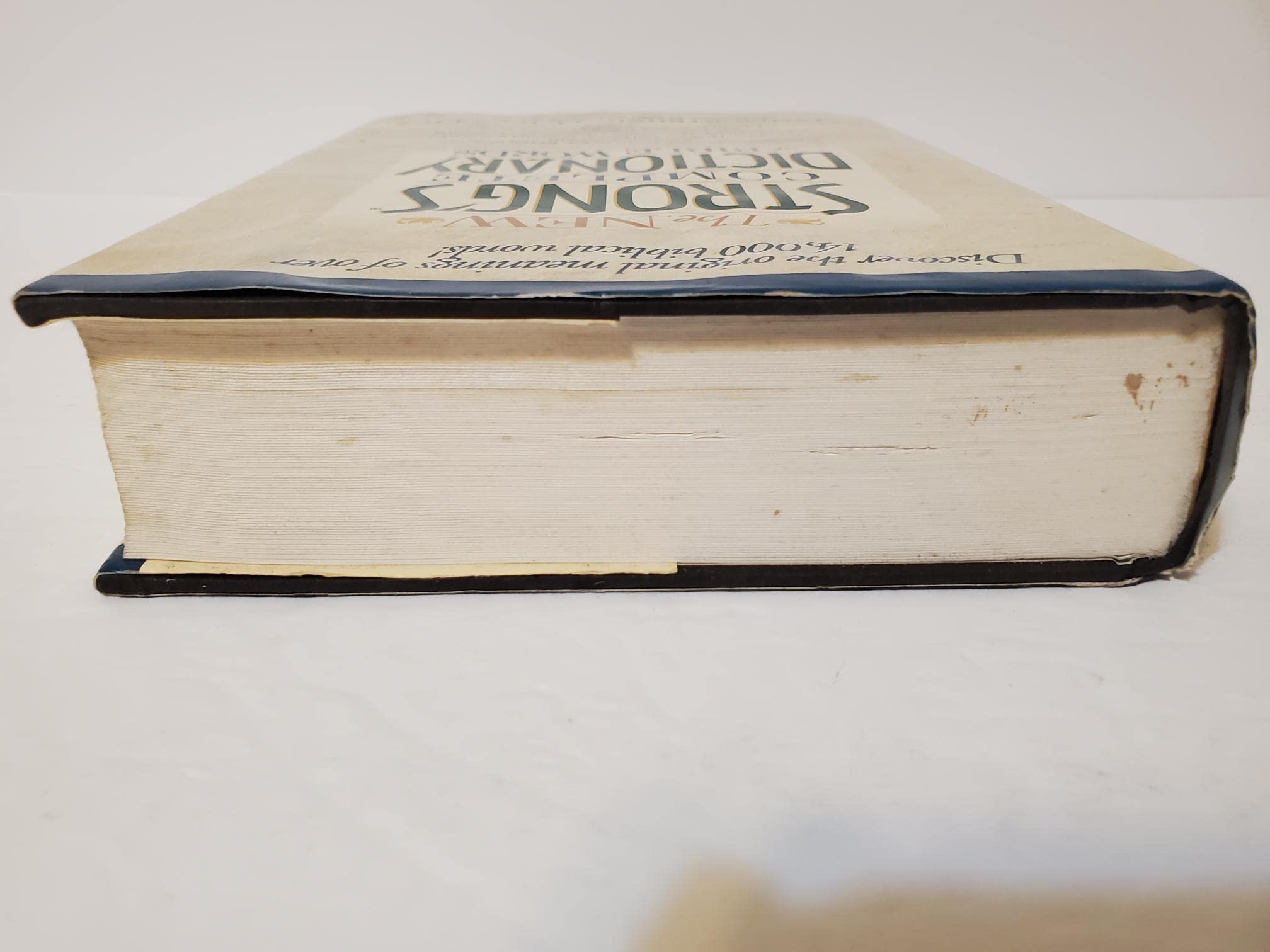 The New Strong's Complete Dictionary of Bible Words used book depot