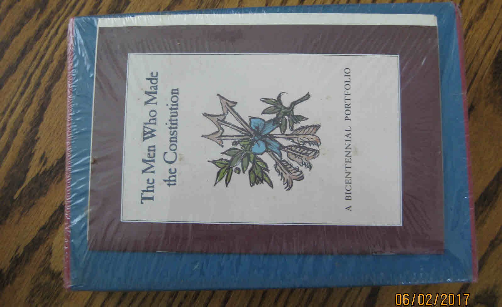 Miracle at Philadelphia. With: The Men Who Made the Constitution. Special Bicentennial Portolio Edition used book depot