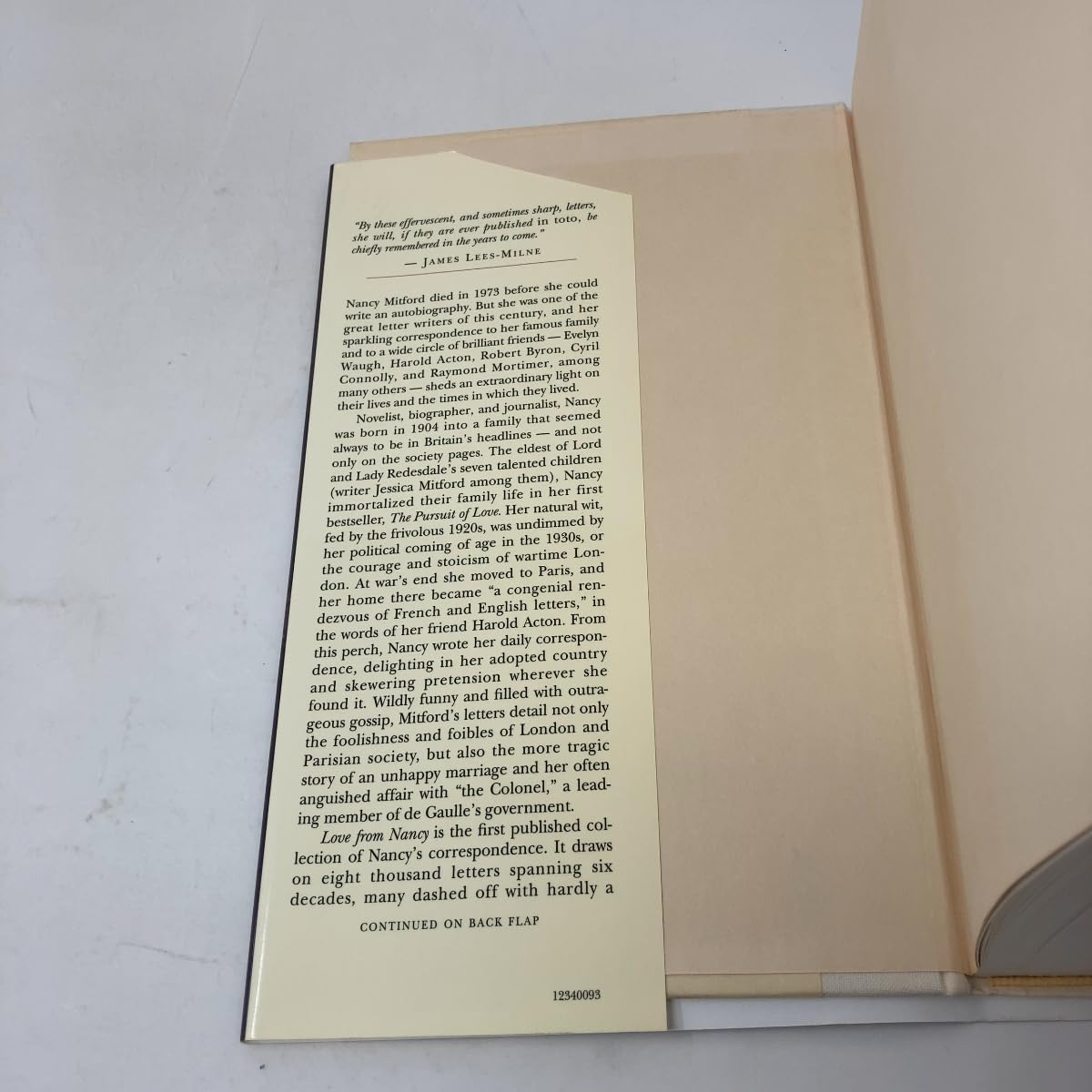 The letters of Nancy Mitford used book depot
