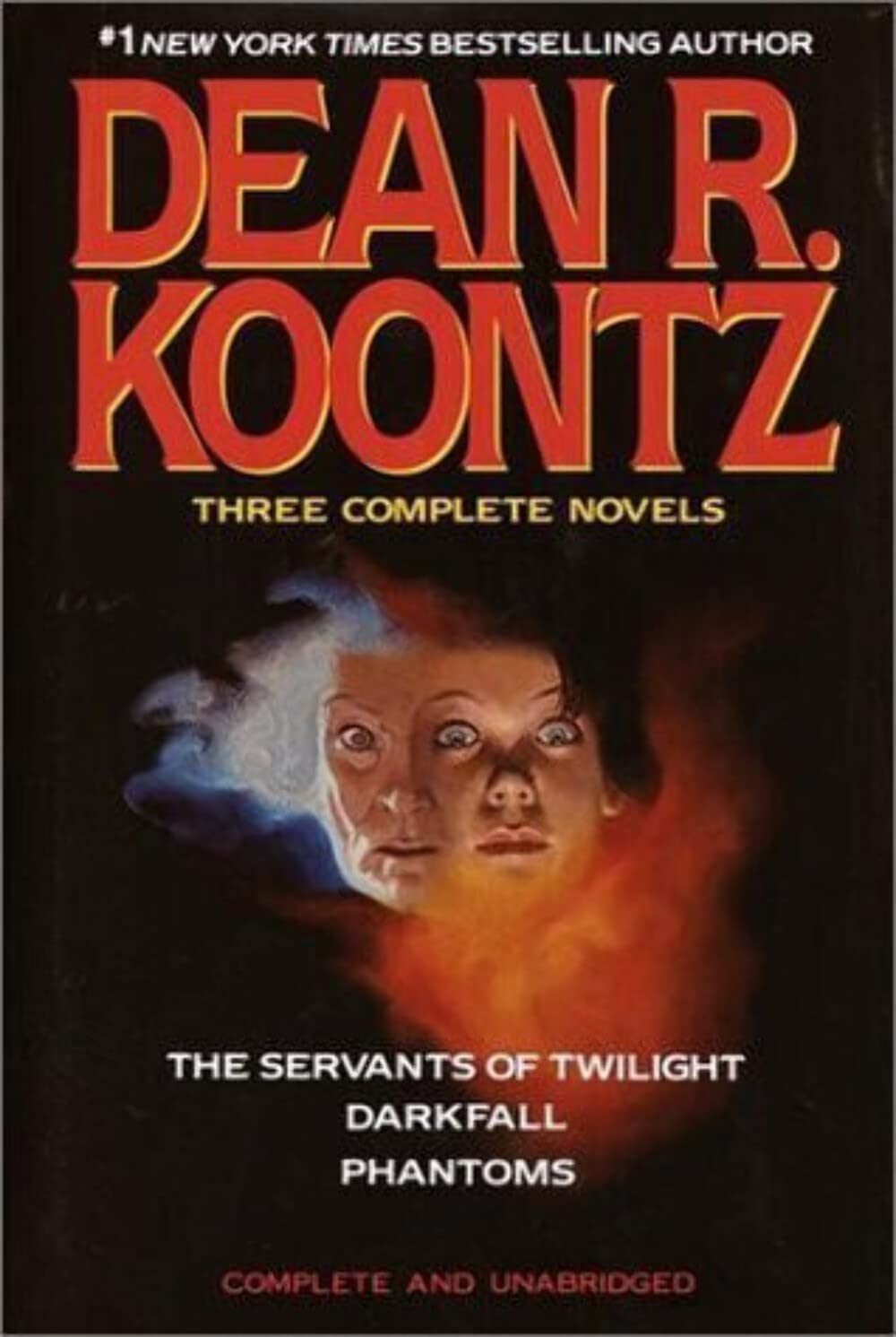 Three Complete Novels (The Servants of Twilight / Darkfall / Phantoms) used book depot
