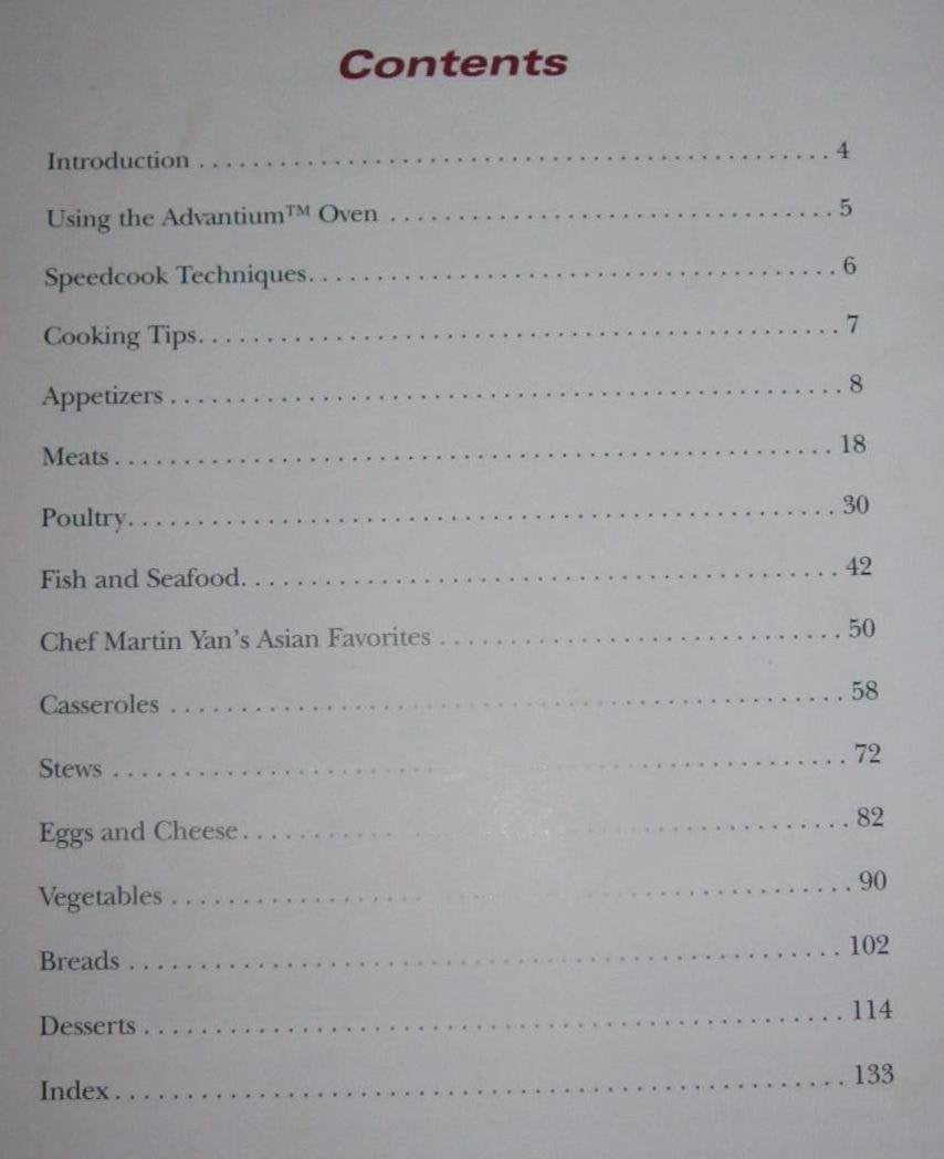 Monogram Built-In Oven Cookbook: The Advantium Cookbook used book depot