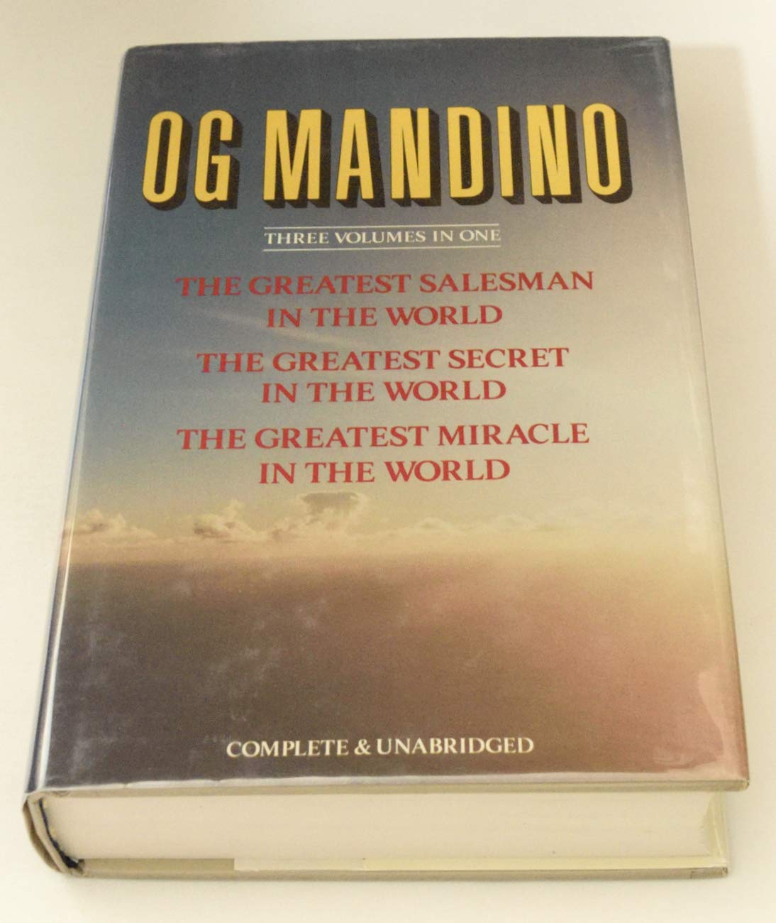 Og Mandino (The Greatest Salesman in the World / The Greatest Secret in the World / The Greatest Miracle in the World) used book depot