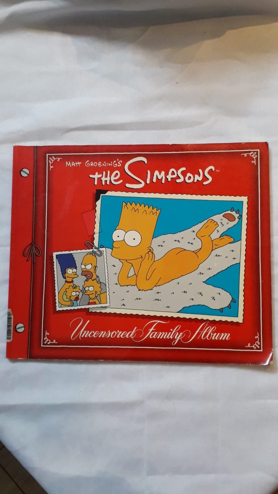The Simpsons Uncensored Family Album used book depot
