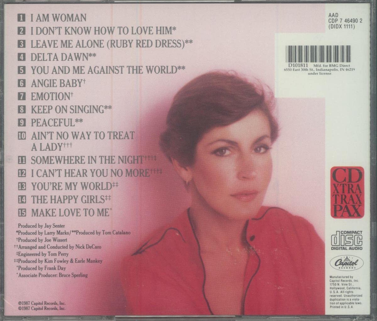 Helen Reddy's Greatest Hits (And More) used book depot