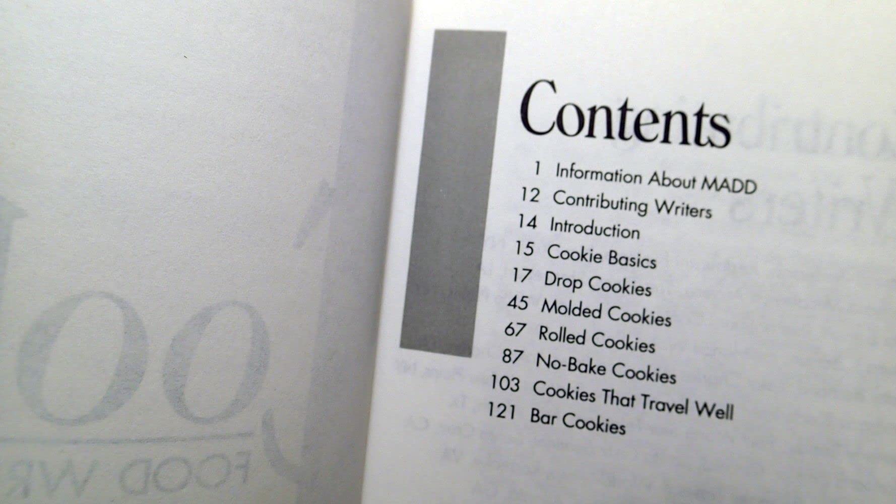 Cookies - Food Writers' Favorites used book depot