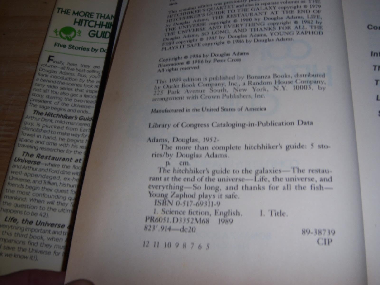 The More Than Complete Hitchhikers Guide used book depot