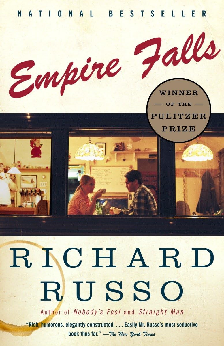 Empire Falls used book depot