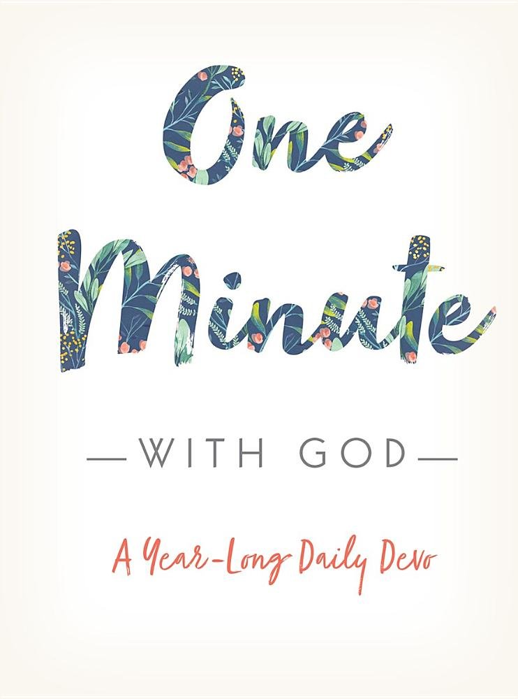 One Minute with God - A Year-Long Daily Devo used book depot