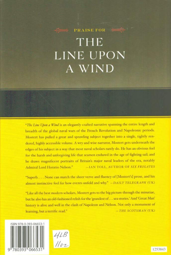 The Line Upon a Wind: The Great War at Sea, 1793-1815 used book depot