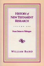 History of New Testament Research, Vol. 1 used book depot