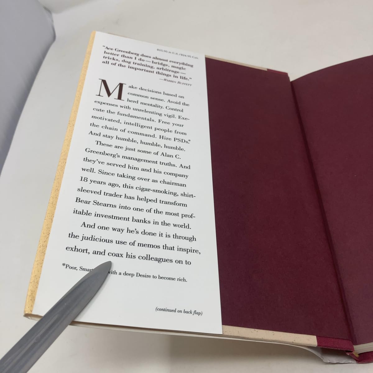 Memos from the Chairman used book depot