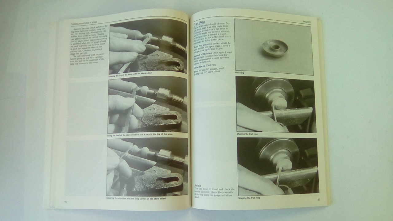 Turning Miniatures in Wood used book depot