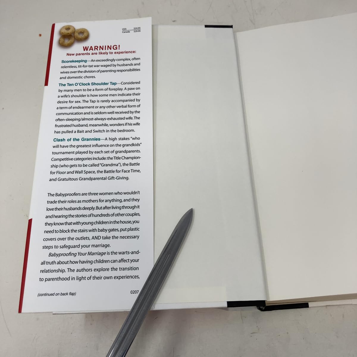 Babyproofing Your Marriage: How to Laugh More, Argue Less, and Communicate Better as Your Family Grows used book depot