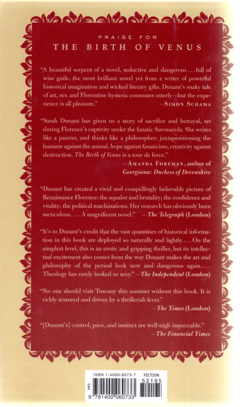 The Birth of Venus used book depot