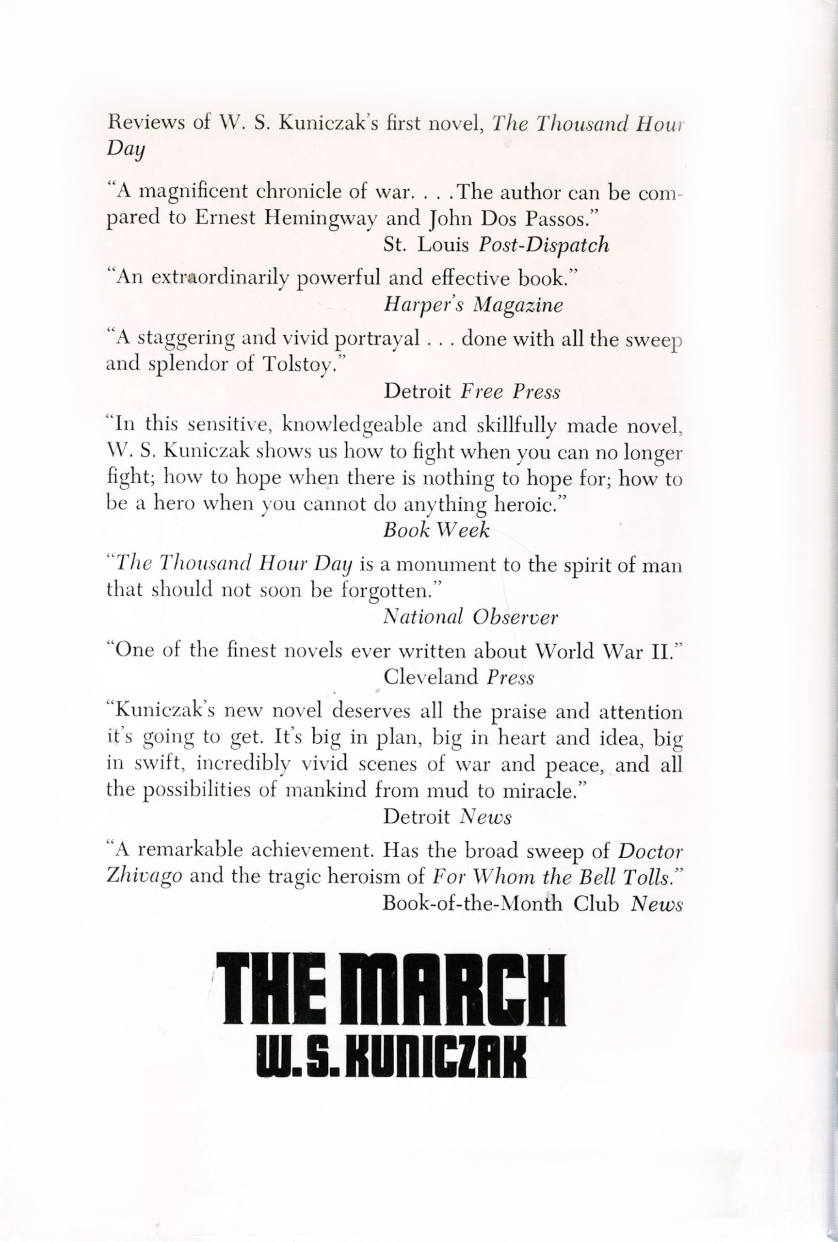 The March