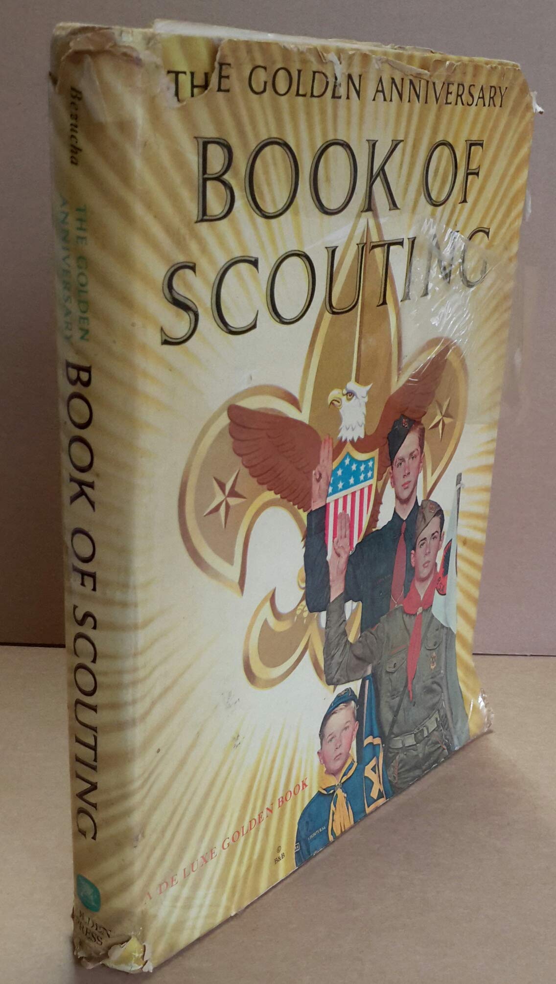 The Golden Anniversary Book of Scouting used book depot