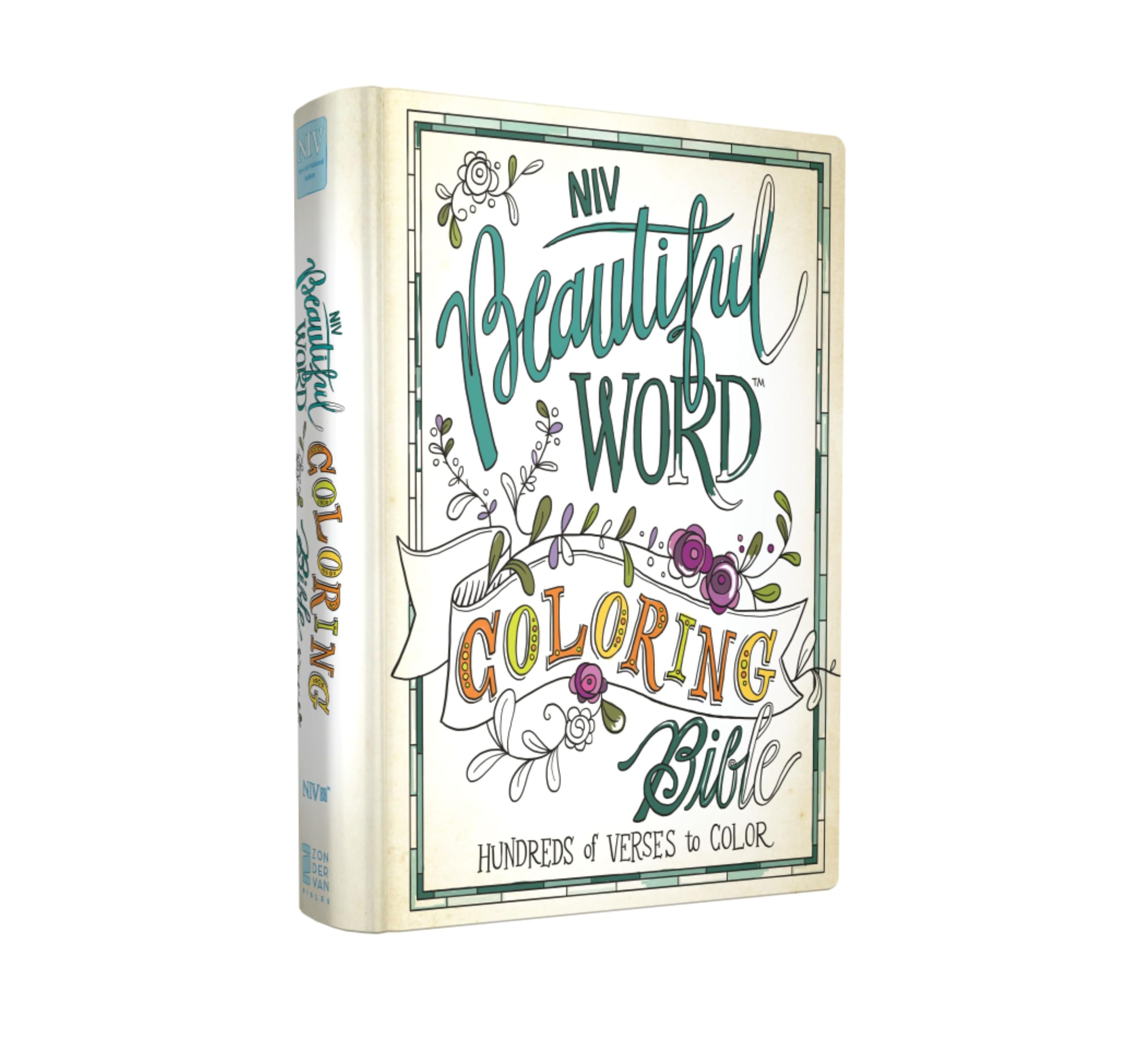 NIV, Beautiful Word Coloring Bible, Hardcover: Hundreds of Verses to Color used book depot