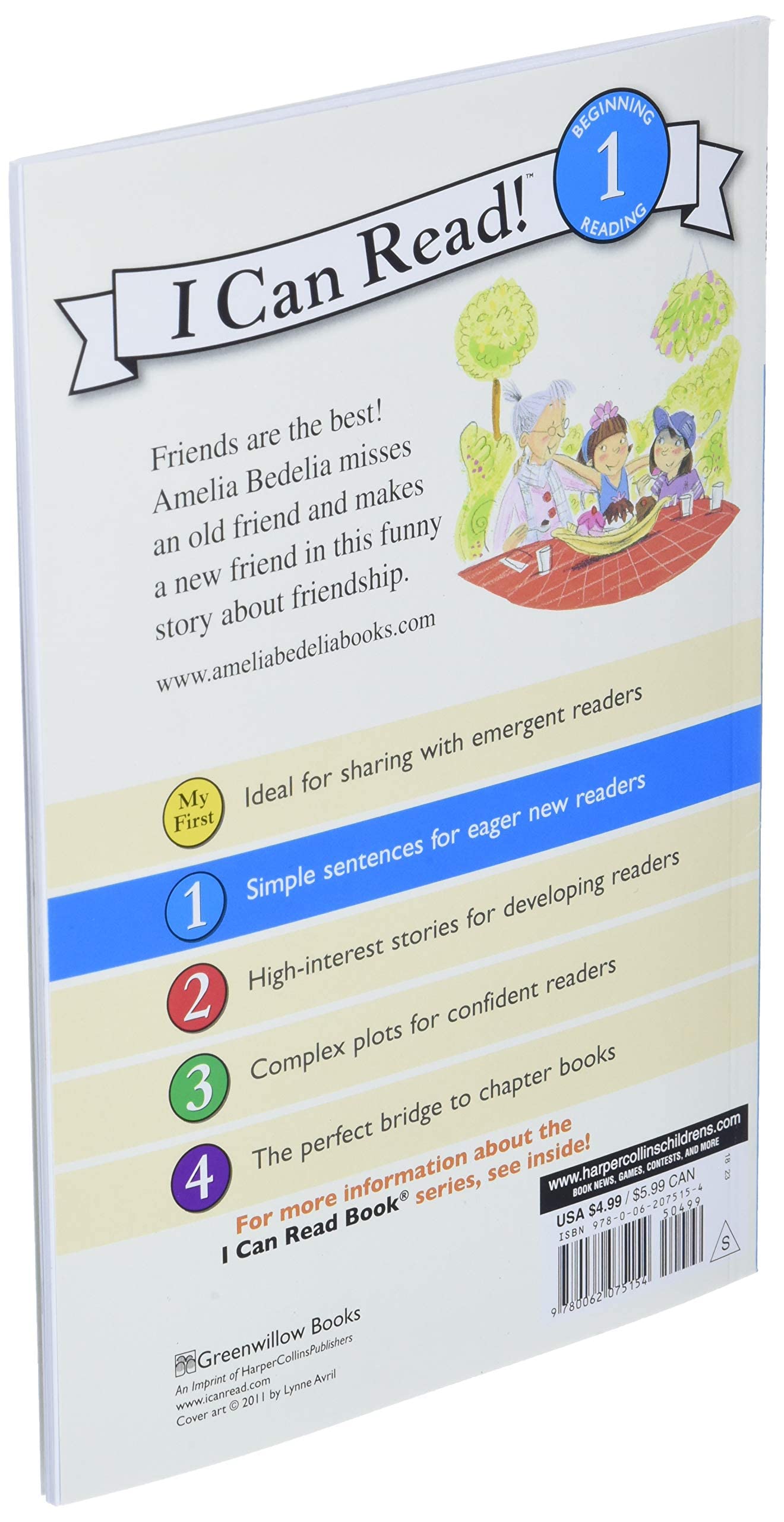 Amelia Bedelia Makes a Friend (I Can Read Level 1) used book depot