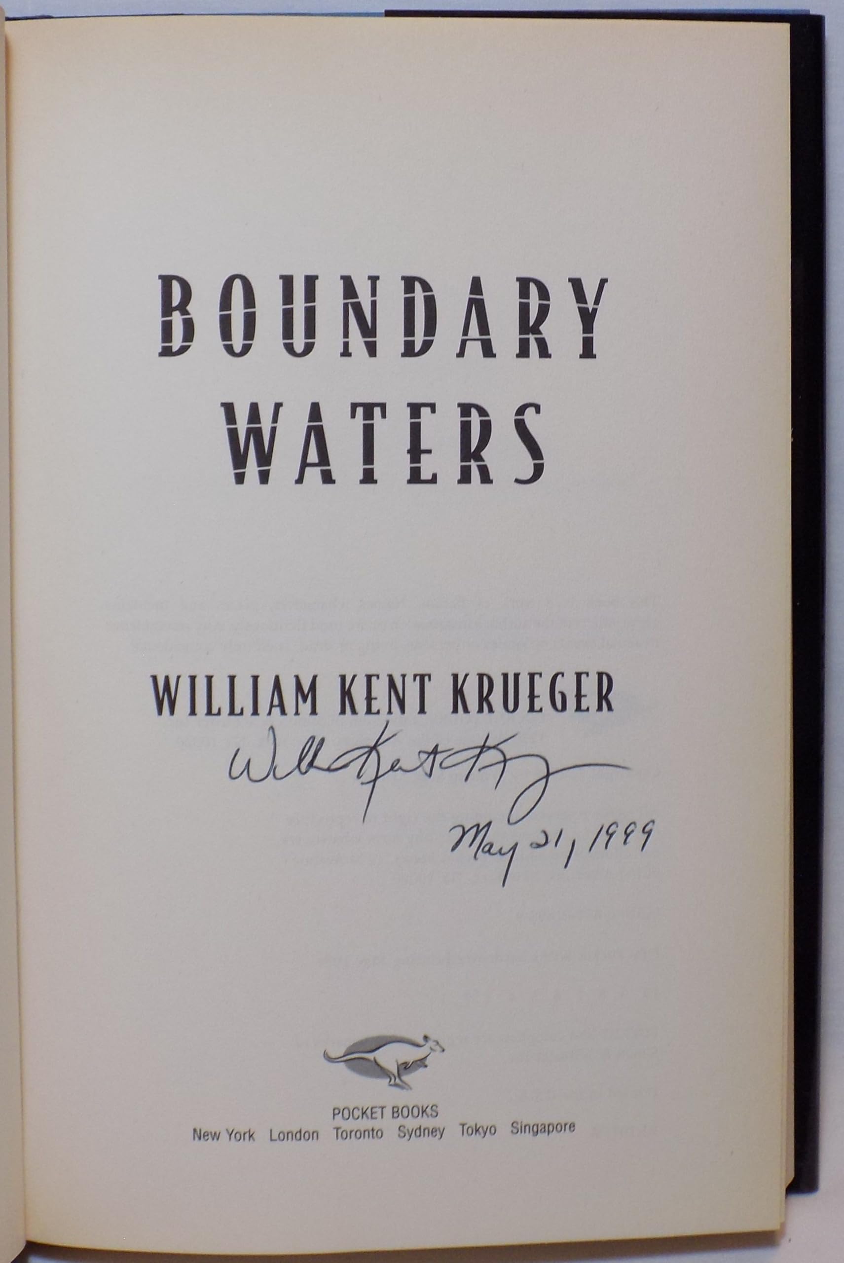 Boundary Waters used book depot