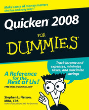 Quicken 2008 For Dummies used book depot
