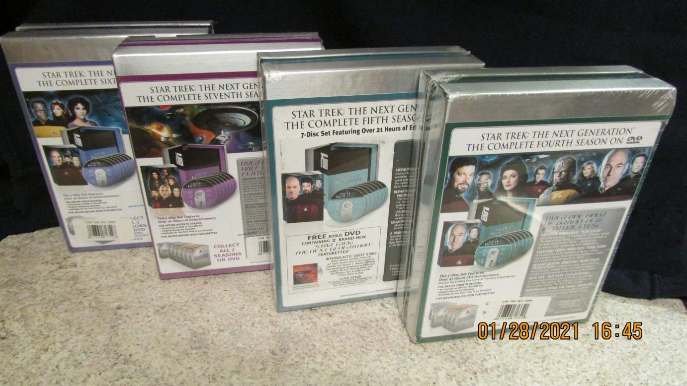 Star Trek The Next Generation - The Complete Seasons 1-7 used book depot